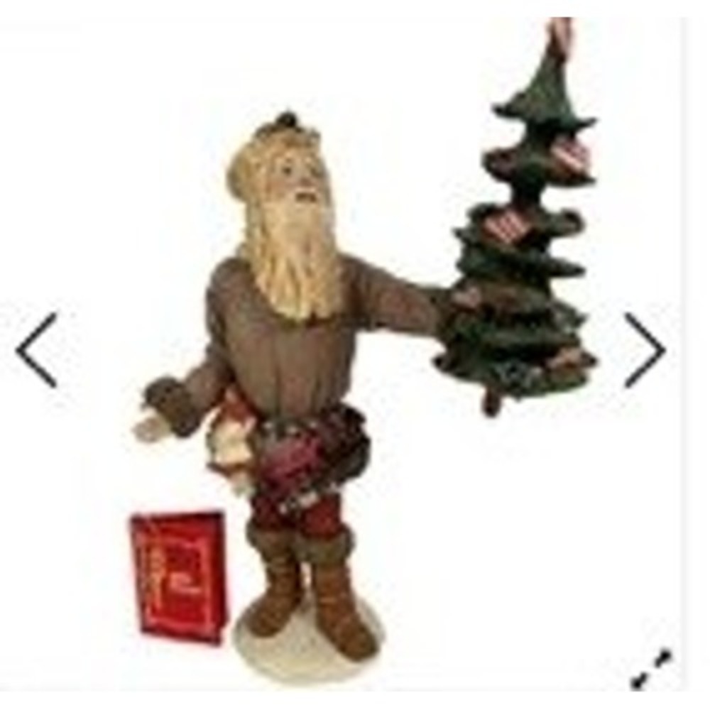 Duncan Royale 1983 Pioneer History of Santa‎ I Limited Edition Figurine 11.5"